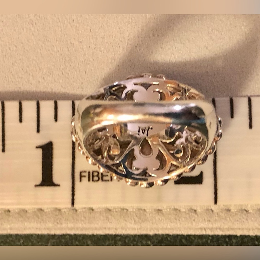 VGUC JAi by John Hardy Sterling & 14K Ring, SZ 9 - Picture 13 of 14